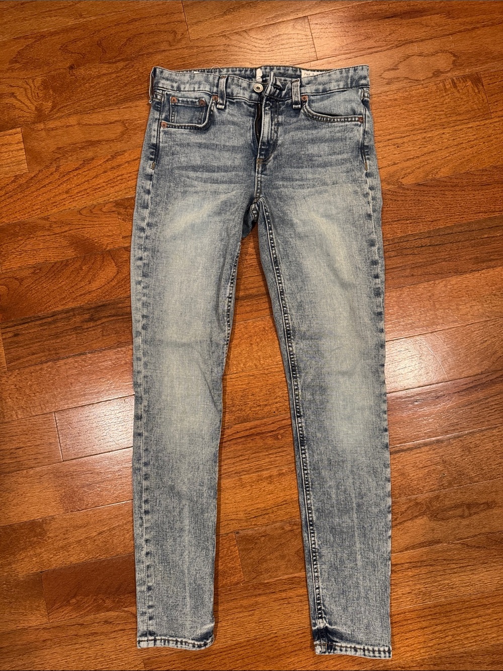 rag & bone Light Blue Skinny Jeans